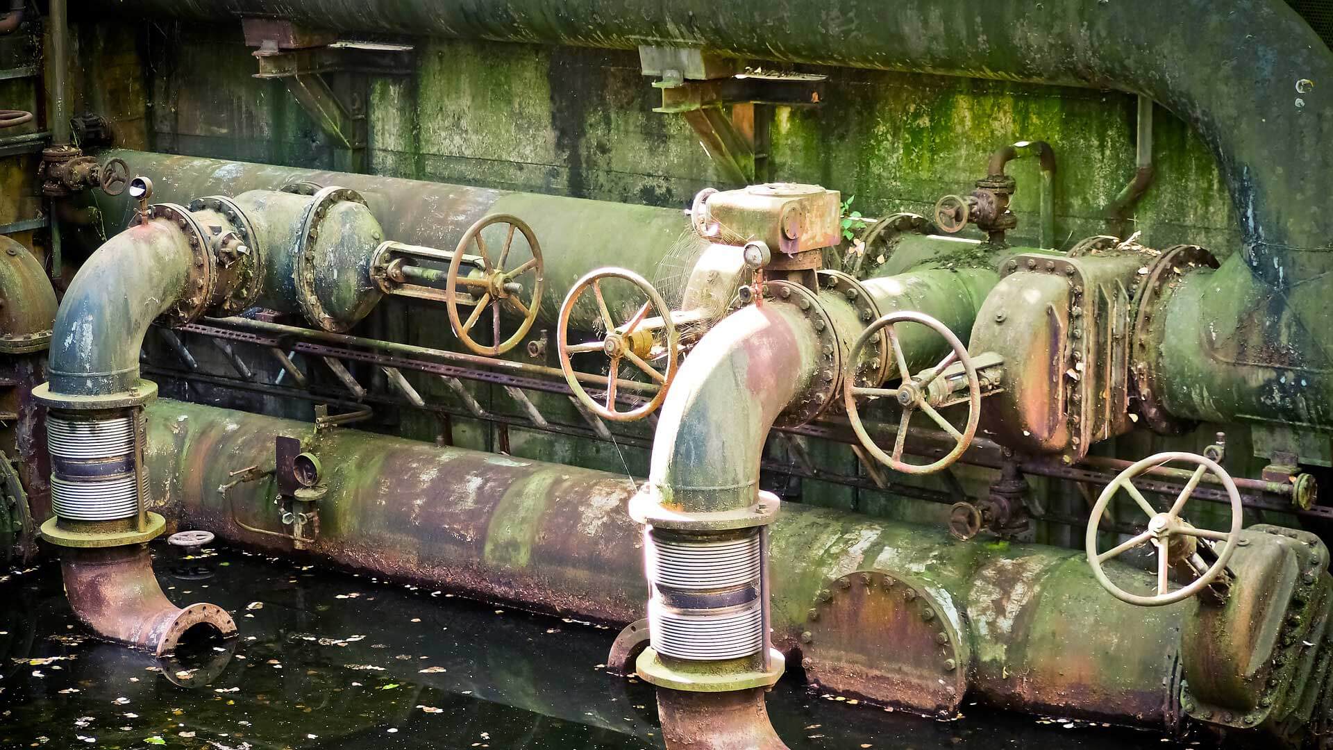 Sewage pipes